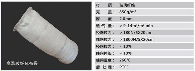 除塵布袋的材質(zhì)有哪些